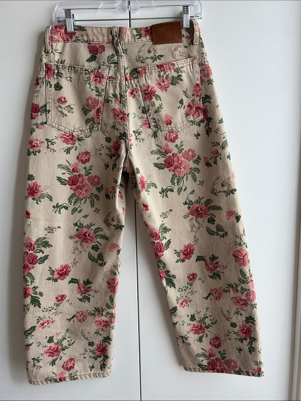 We The Free Deep Trance Floral Printed Jeans - Picture 4 of 9